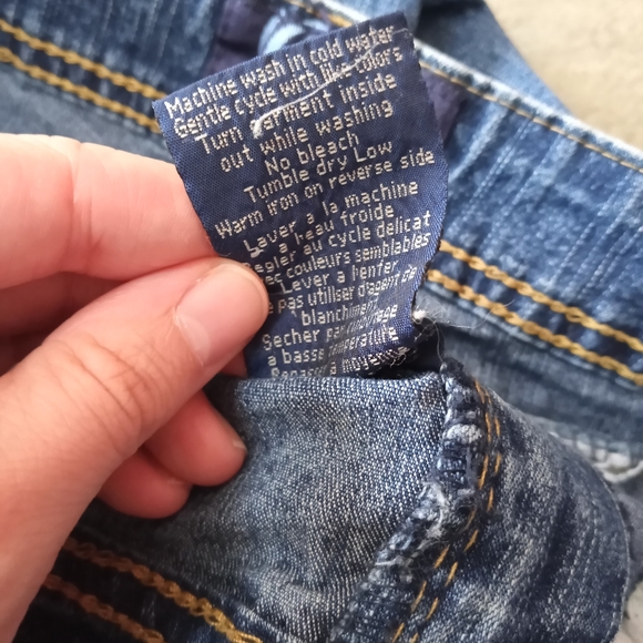 Angels Blue Jeans Sz 8 - Picture 6 of 7